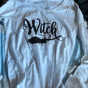 Long sleeve white shirt